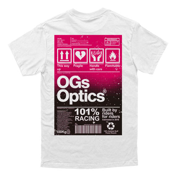 Funky Flight (white) - Regular T-Shirt (200GSM)