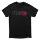 Flamingo (black) - Regular T-Shirt (200GSM)