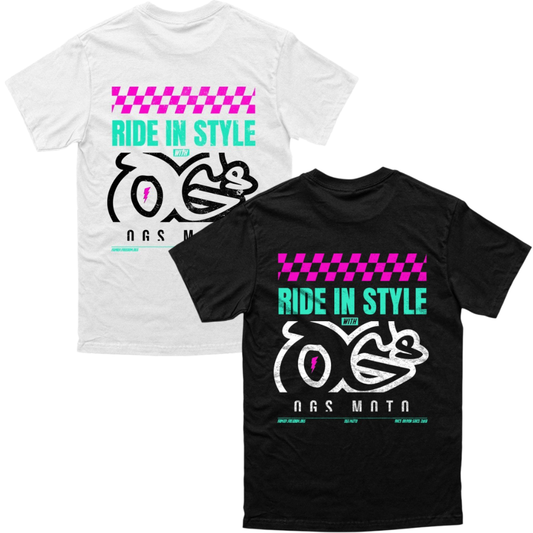 Ride In Style Tee - Regular T-Shirt (200GSM)