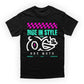 Ride In Style Tee (black) - Regular T-Shirt (200GSM)