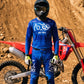 Motocross-Hose Deep Flow getragen auf der Strecke