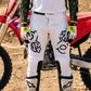 Motocross-Hose Night Ops getragen auf der Strecke