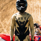 Motocross-Jersey Desert Storm getragen auf der Strecke