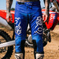 Motocross-Hose Deep Flow getragen auf der Strecke