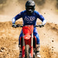 Motocross-Hose Deep Flow getragen auf der Strecke