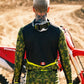Motocross-Jersey Night Ops getragen auf der Strecke