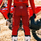 Motocross-Hose Crimson Core getragen auf der Strecke