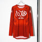 Motocross-Jersey Crimson Core getragen auf der Strecke