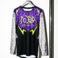 Motocross-Jersey Night Hunter getragen von Fahrer auf der Strecke