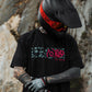 Flamingo (black) - Regular T-Shirt (200GSM)