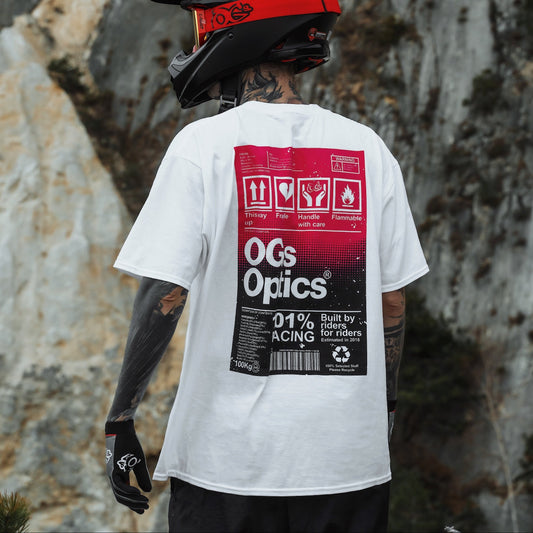 Funky Flight (white) - Regular T-Shirt (200GSM)