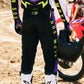 Motocross-Hose Night Hunter getragen auf der Strecke