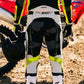 Motocross-Hose Acid Camo getragen auf der Strecke